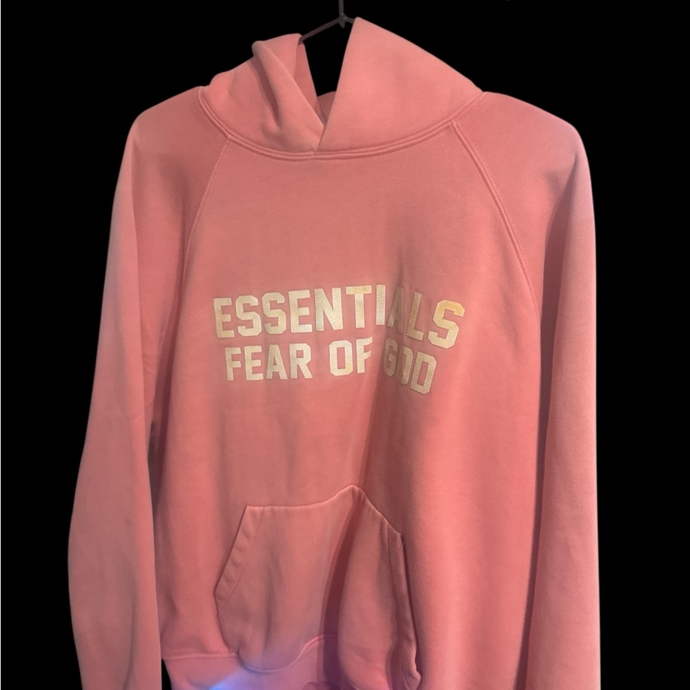 Fear of God Essentials Coral Hoodie